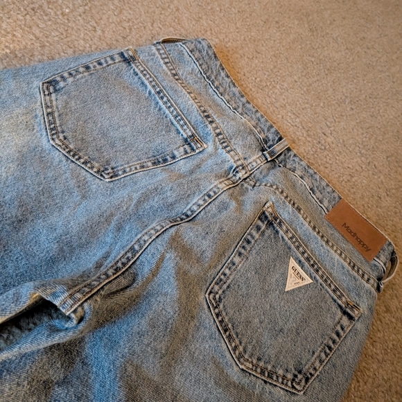 Guess X Madhappy Women's Straight Leg Jeans - Light Blue - Picture 5 of 13